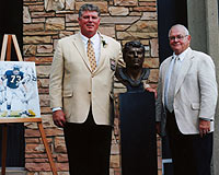 Ron Yary (left) with John Michels