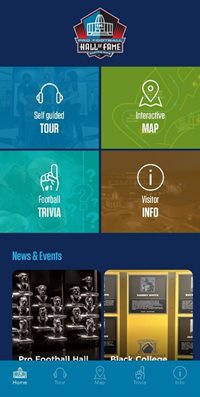 Pro Football Hall of Fame visitor experience to be elevated with new, interactive mobile app.
