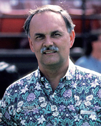 Bankert at the 1993 Pro Bowl in Hawaii.