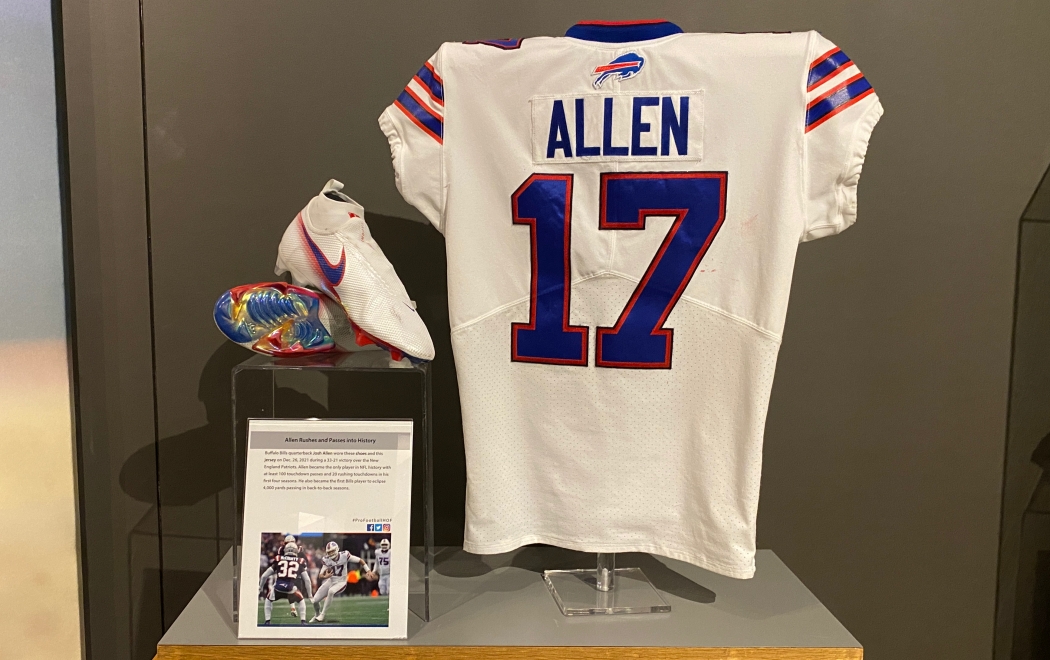 Josh Allen Producing Records through Air and on Ground
