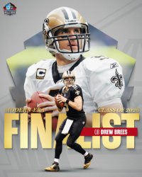 Drew Brees is a Finalist in the Modern-Era Player category for the Pro Football Hall of Fame’s Class of 2026.
