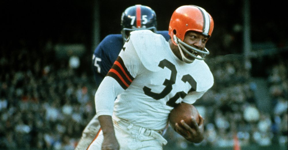 The football world today is celebrating the life and career of Jim Brown, the Cleveland Browns fullback whom many considered the greatest athlete to play professional football.