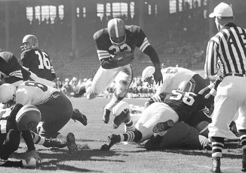 The football world today is celebrating the life and career of Jim Brown, the Cleveland Browns fullback whom many considered the greatest athlete to play professional football.