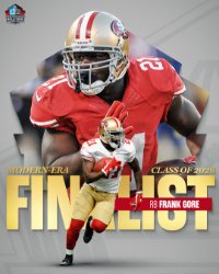 Frank Gore is a Finalist in the Modern-Era Player category for the Pro Football Hall of Fame’s Class of 2026.