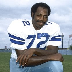 The Cowboys made headlines Jan. 29, 1974, selecting Ed “Too Tall” Jones, a 6-foot-9 defensive end out of Tennessee State.