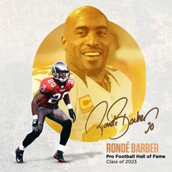 The Knock: Pro Football Hall of Fame Class of 2023 member Rondé Barber  learns of his election