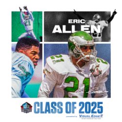 Congratulations to Eric Allen on his election to the Pro Football Hall of Fame Class of 2025, presented by Visual Edge IT.(Opens in a new window)