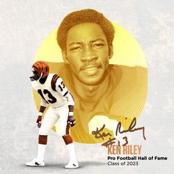 Ken Riley is a member of the Pro Football Hall of Fame Class of 2023.
