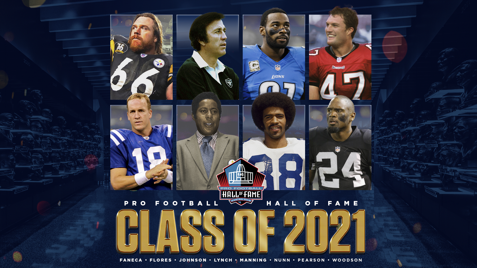 Class of 2021 Pro Football Hall of Fame