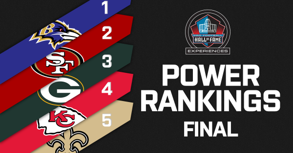 nfl playoff rankings