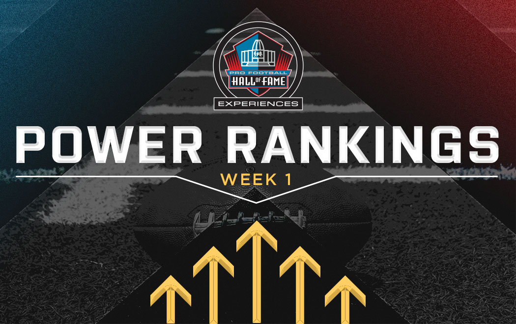 NFL Power Rankings Week 1: New Season Begins