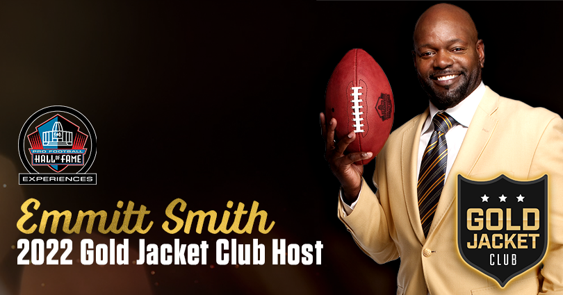 pro football hall of fame gold jacket