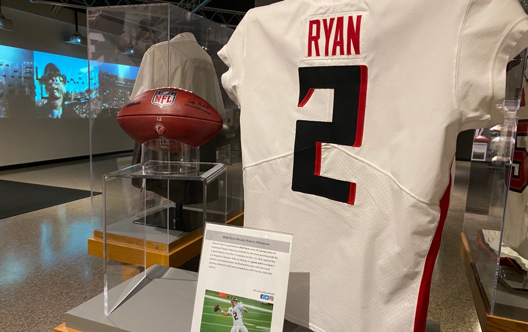Matt Ryan Sets Historic Milestone Pro Football Hall of Fame