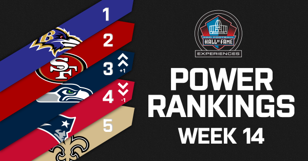 Week 14 Power Rankings