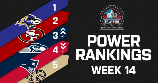 Week cheap 14 rankings