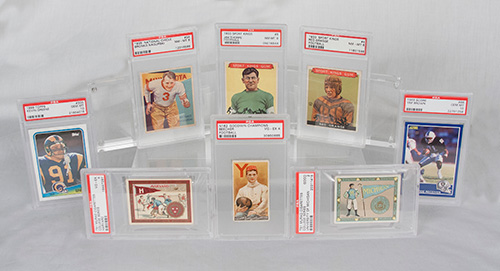 Football sales card collectors