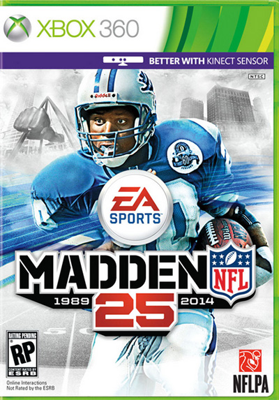 The covers of the Madden video game