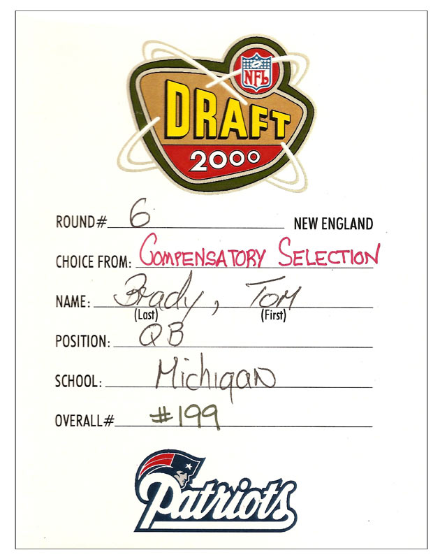 tom brady draft 2000