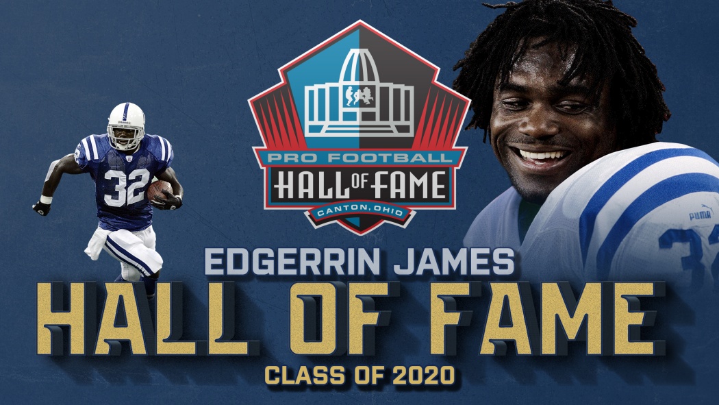 Edgerrin James Collection to the Hall