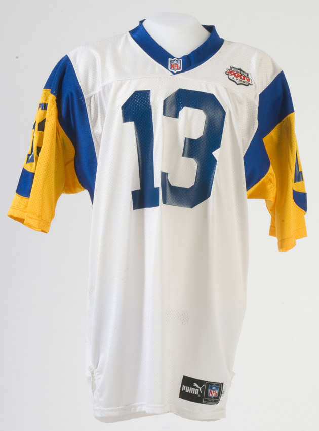 Super Bowl MVP Kurt Warner's Game Jersey