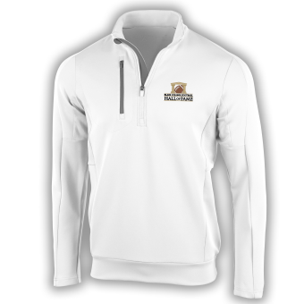 Black College Football Hall of Fame 1/4 Zip Jacket White Pro