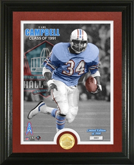 Hall of Fame running back Earl Campbell of the Houston Oilers