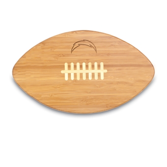 Chargers Bamboo Touchdown Pro! Cutting Board by Picnic Time | Pro 