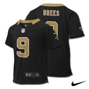 Saints Drew Brees Toddler 2T 4T NFL Nike Game Jersey Pro