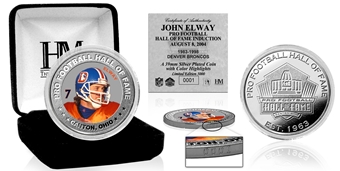 John Elway Hall of Fame Exclusive Limited Edition Bobblehead Broncos Class 2004 
