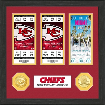Chiefs Road To Super Bowl 54 Ticket Collection