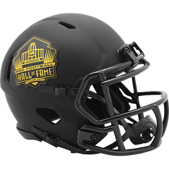 Riddell Carolina Panthers Black Matte Alternate Speed Mini Football Helmet
