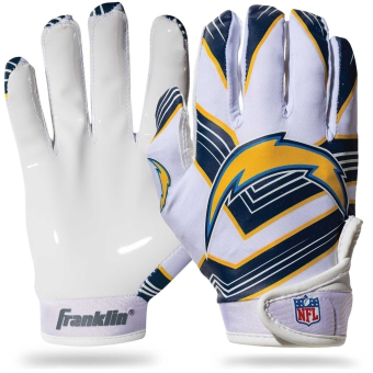 Chargers Youth Receiver Gloves Pro Football Hall of Fame