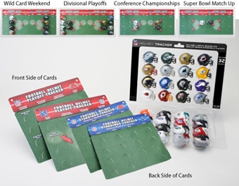 Riddell 32 Piece NFL Helmet Tracker Set Pro Football Hall of Fame
