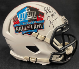 Richard Seymour Class of 2022 Autographed Hall of Fame Black Mini - Main Image