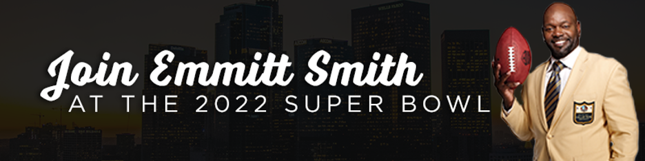 Emmitt Smith Invites You to the 2022 Super Bowl