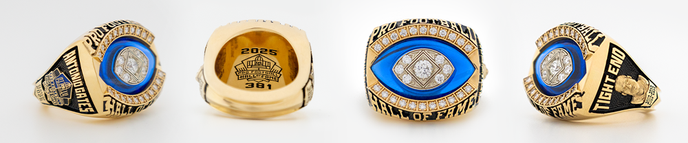 Pro Football Hall of Fame Class of 2025 member Antonio Gates will be recognized at a special halftime ceremony Sunday, Oct. 19.