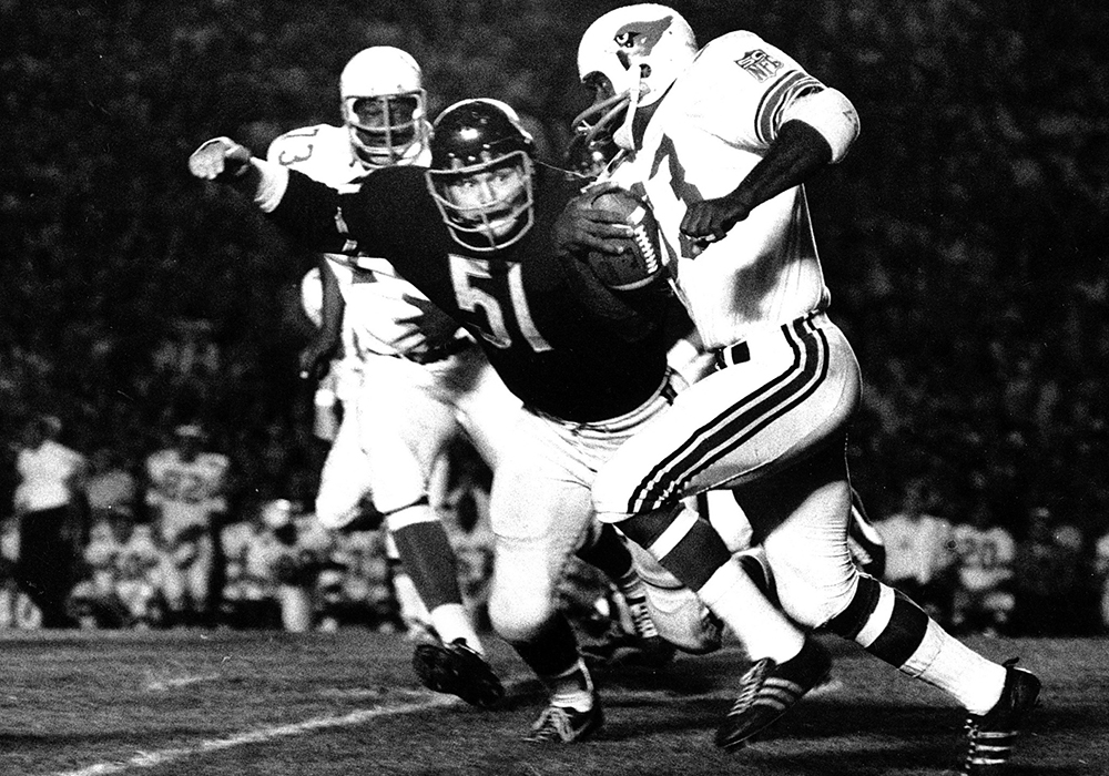 Pro Football Hall of Famer Dick Butkus passed away early Thursday at his home in California at the age of 80.