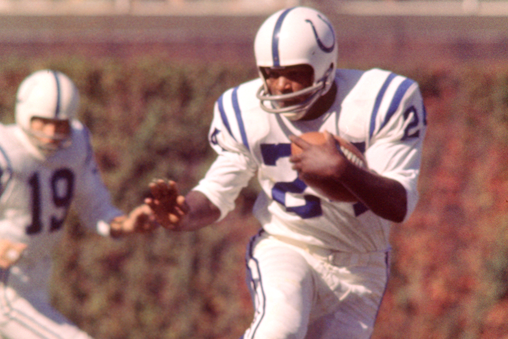 In the 1960s, former Baltimore Colt and Pro Football Hall of Famer LENNY MOORE offered a skillset well before his time, one widely coveted in today’s version of the game: a dual threat out of the backfield.