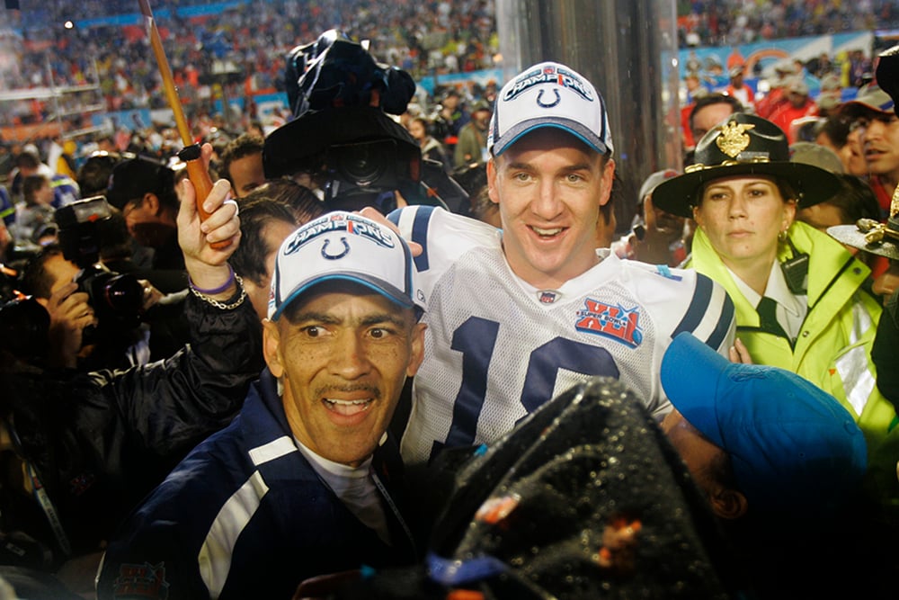 Despite an early deficit, the Colts fought back to beat the Chicago Bears 29-17, led by Hall of Famer PEYTON MANNING, who earned his first Super Bowl victory and Super Bowl MVP.